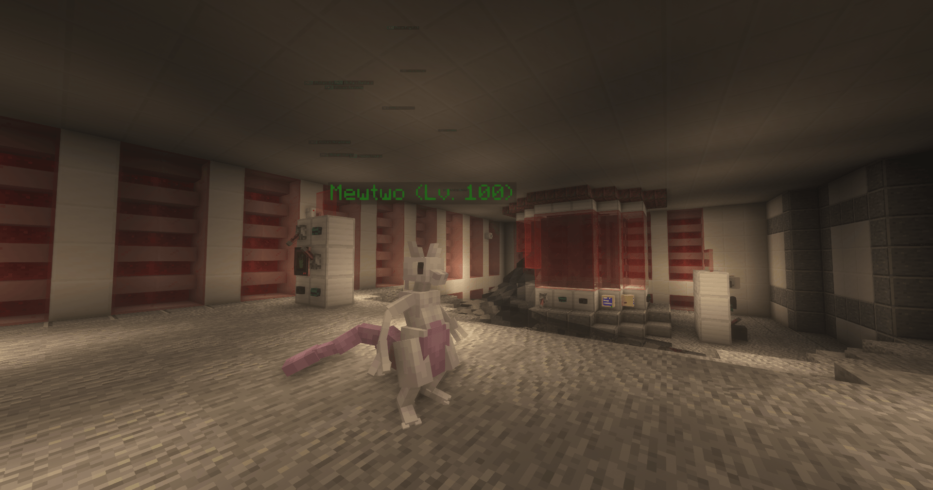 Pokemon Mewtwo w Minecraft